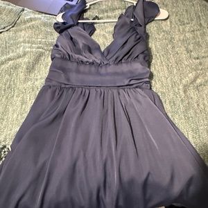 navy blue celleci romper